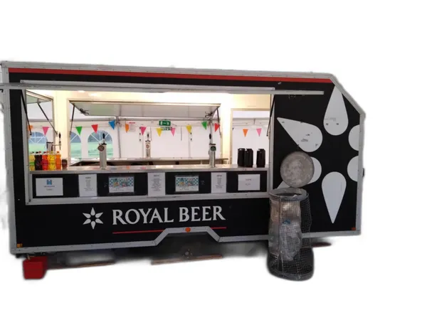 Komplet festopstilling med køletrailer og udstyr