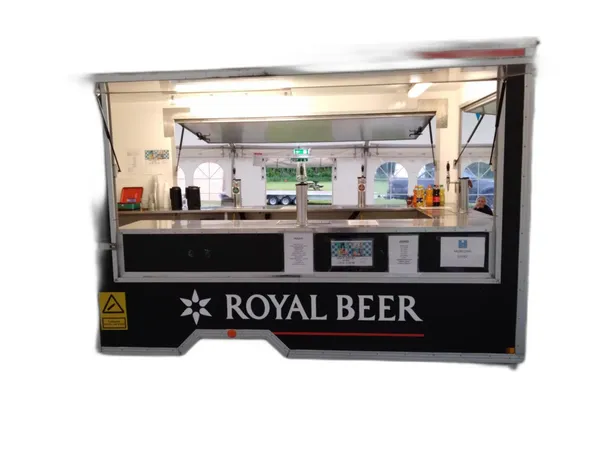 Fadølsanlæg ved festtelt – komplet festopstilling