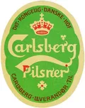 Carlsberg Pilsner fadøl etiket