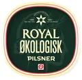 Royal Øko Pilsner fadøl etiket